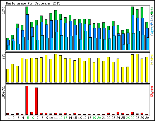 Daily usage