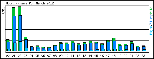 Hourly usage