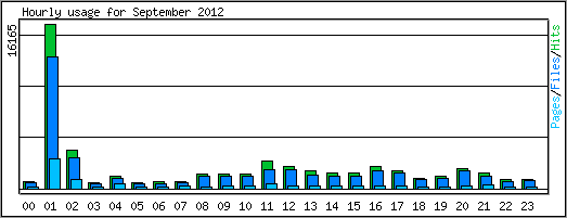 Hourly usage