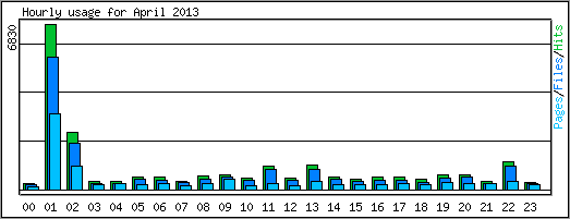 Hourly usage