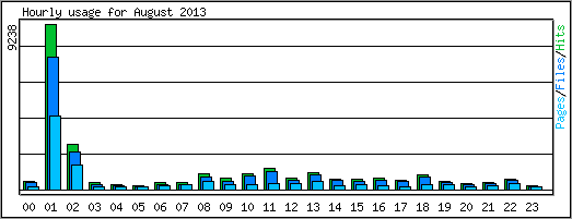 Hourly usage