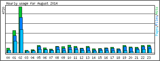 Hourly usage