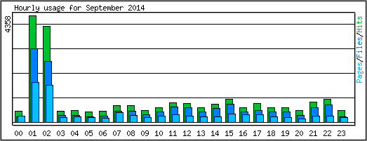 Hourly usage