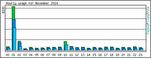 Hourly usage