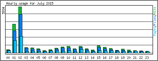 Hourly usage