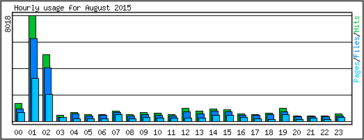 Hourly usage