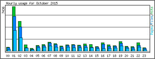 Hourly usage