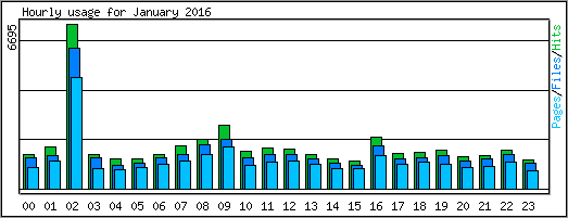 Hourly usage