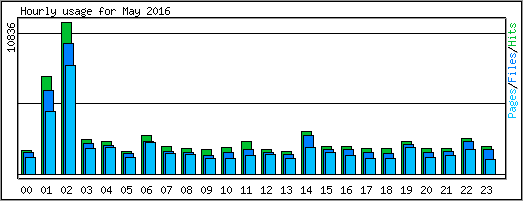 Hourly usage