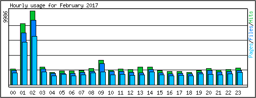 Hourly usage