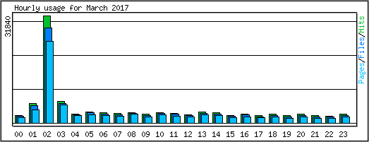 Hourly usage