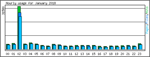 Hourly usage