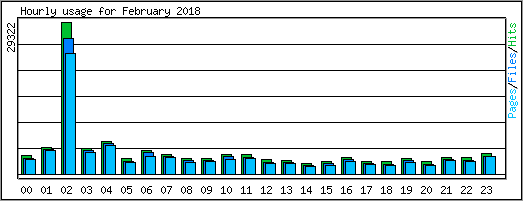 Hourly usage